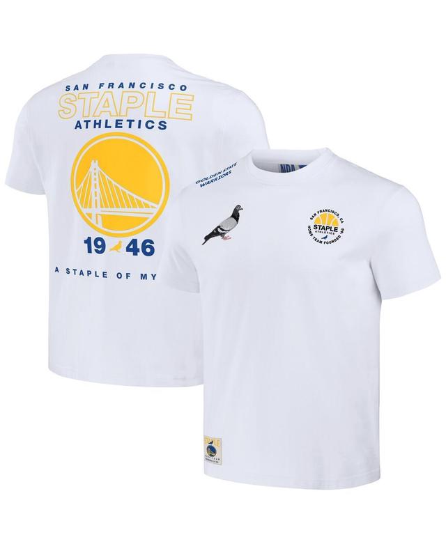 Mens NBA x Staple Golden State Warriors Home Team T-Shirt Product Image