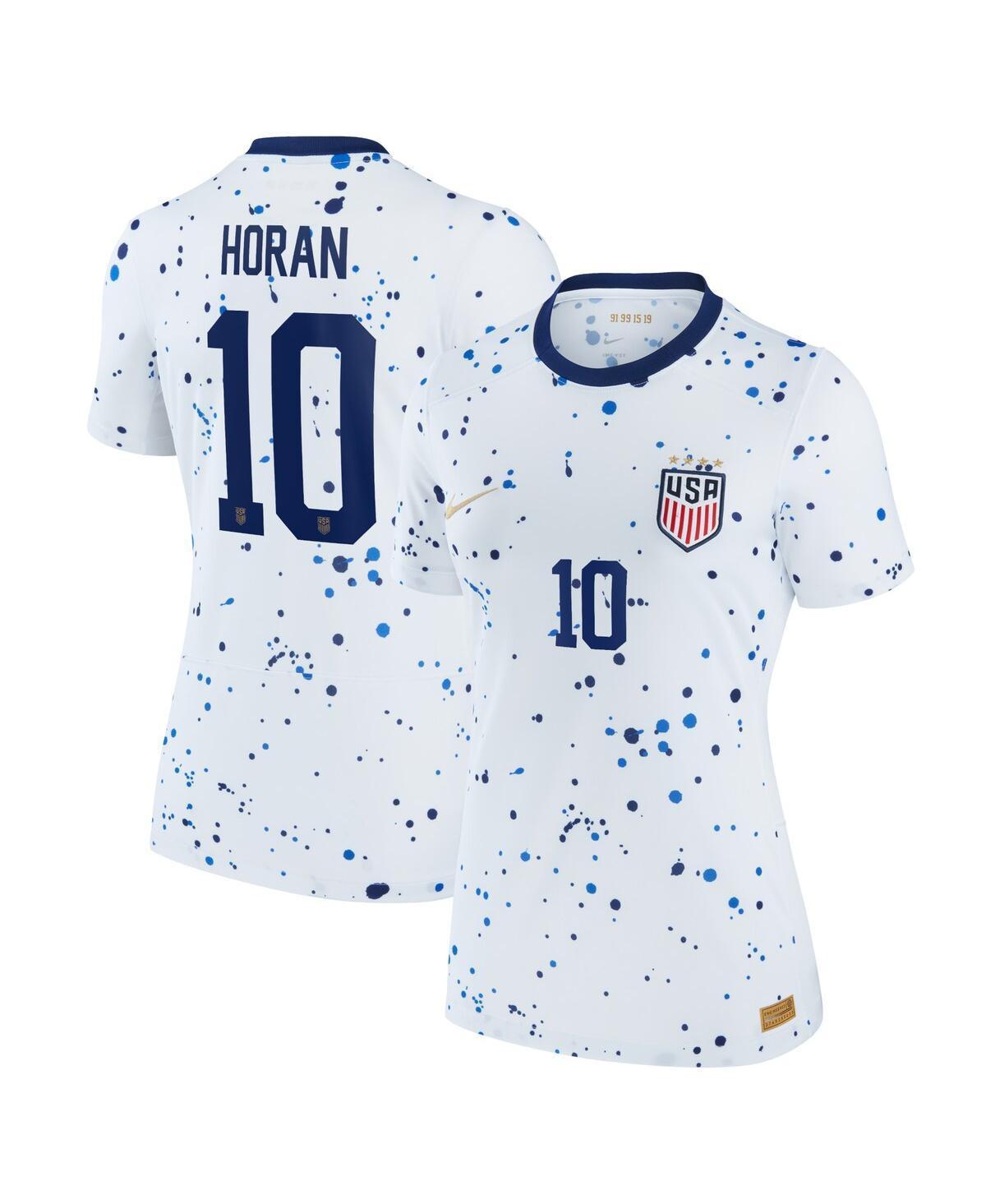 Womens Nike Lindsey Horan White Uswnt 2023 Home Replica Jersey - White Product Image