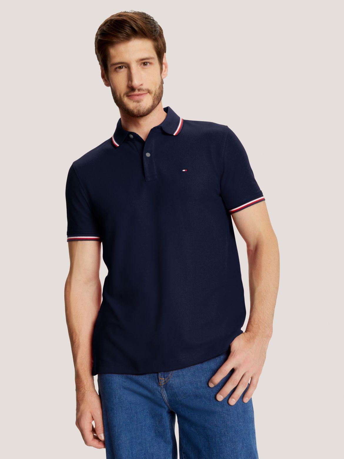 Tommy Hilfiger Men's Regular Fit Tommy Wicking Polo Product Image