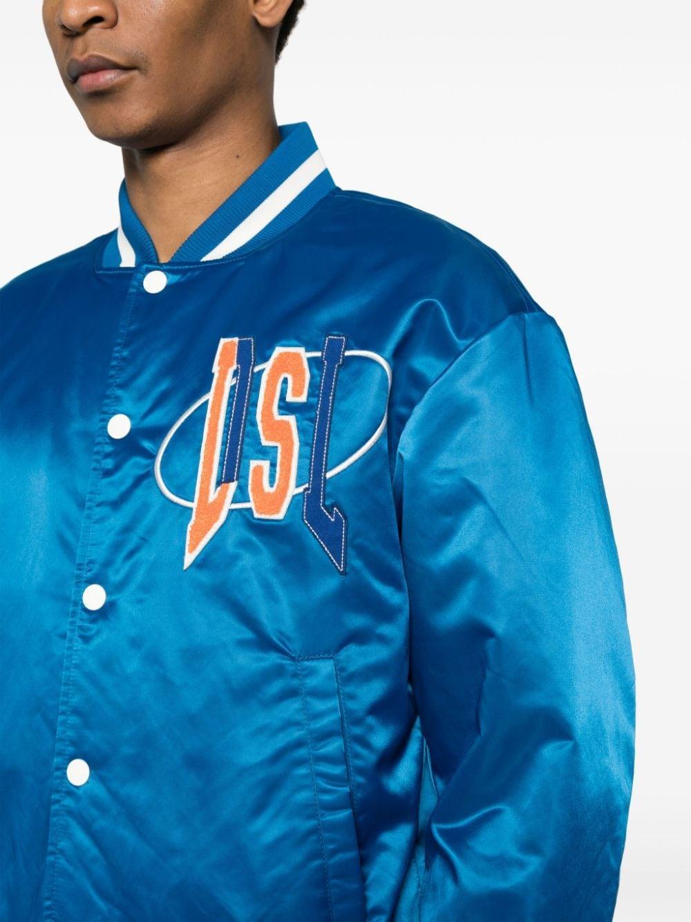 J-start Bomber Jacket In Blau Product Image