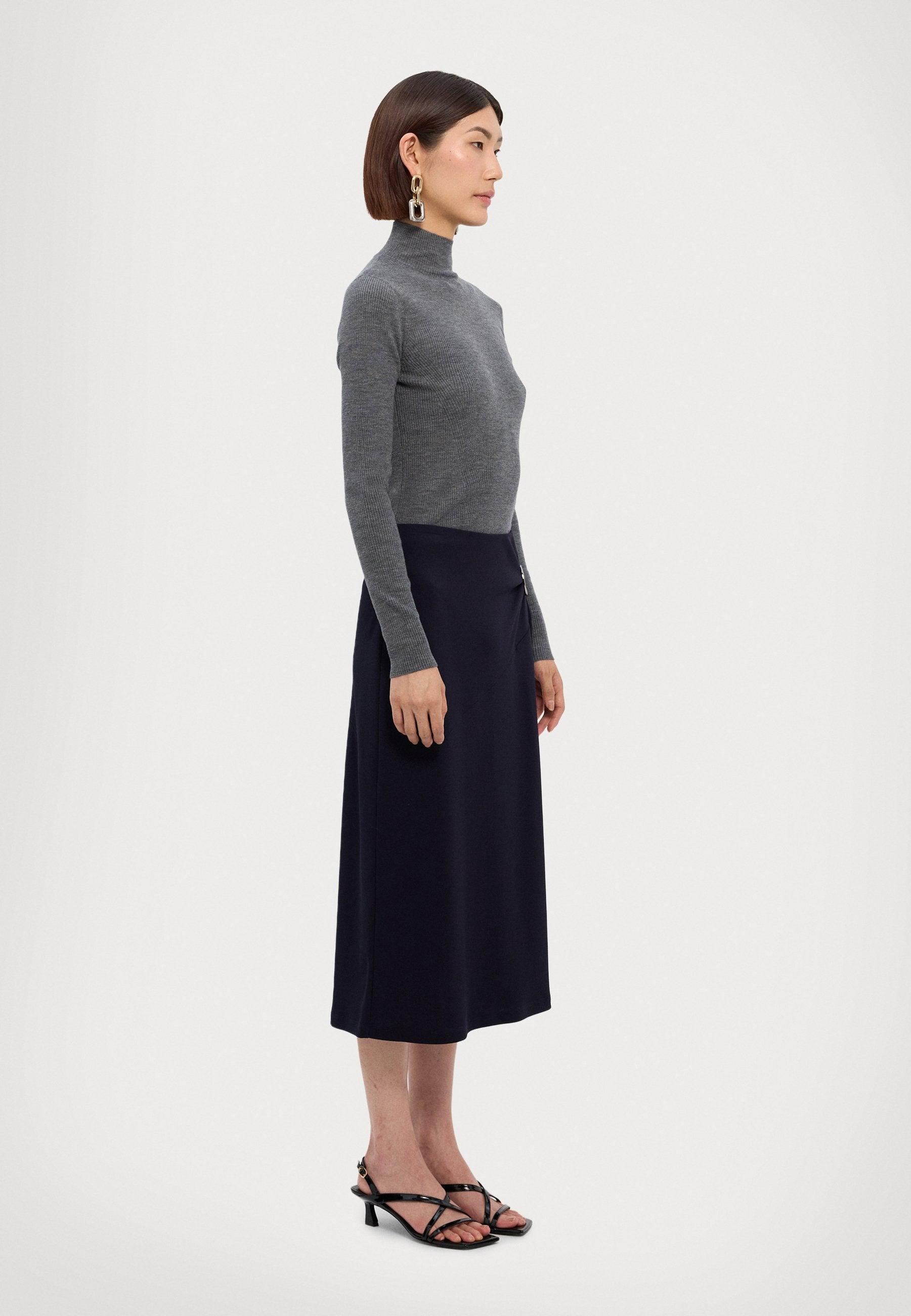 Max Mara Paolo Pencil Skirt in Navy Product Image