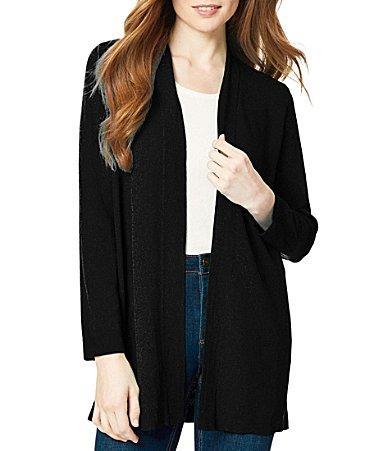 Jones New York Open Front Side Slit Icon Cardigan Product Image