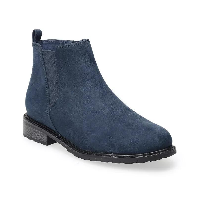 Sonoma Goods For Life Lottie Womens Chelsea Boots Blue Product Image