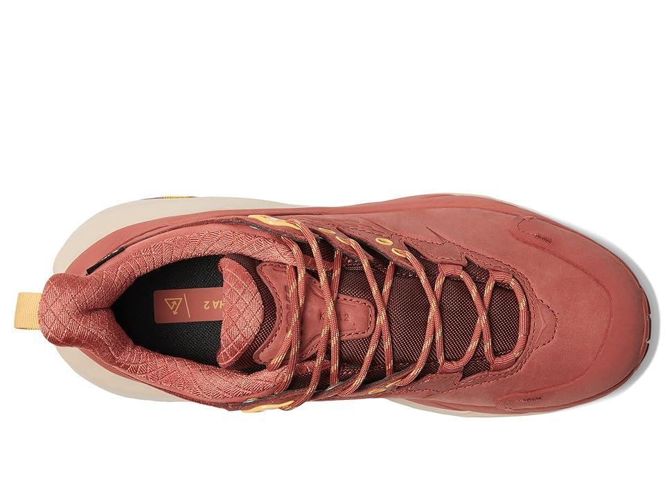 Hoka Women's Kaha 2 Low GORE-TEX(r) (Hot Sauce/Shifting Sand) Women's Shoes Product Image