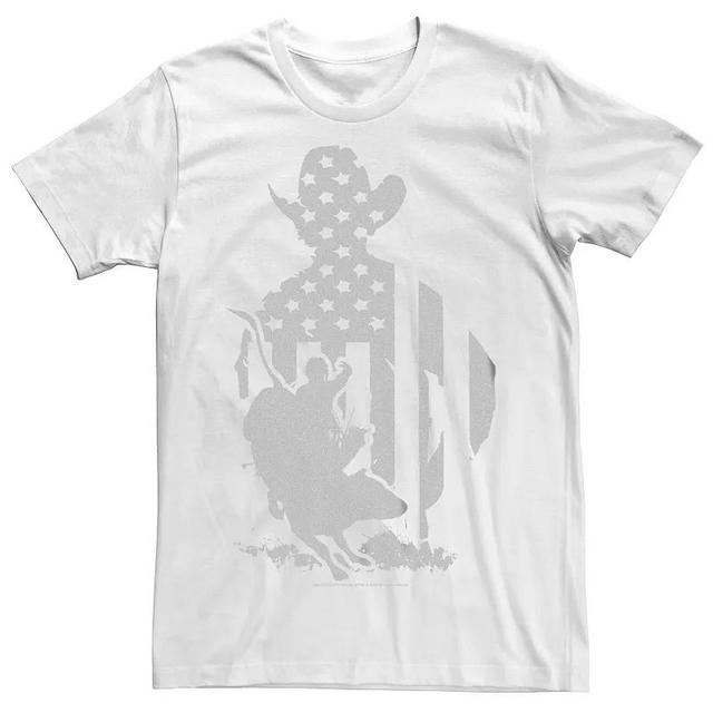 Mens PBR USA Flag Logo Silhouette Tee Product Image