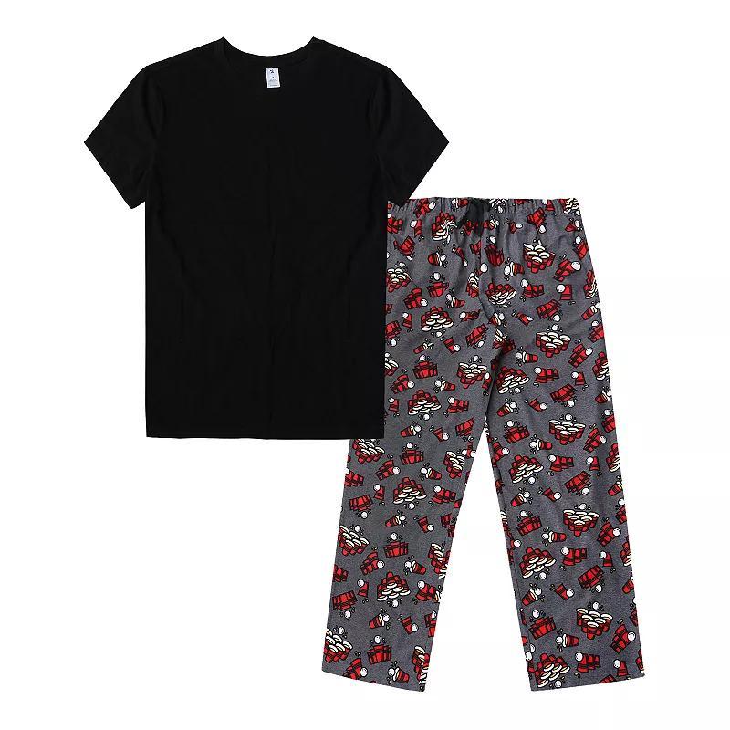 Mens PJS & Pancakes Beer Pong 2-Piece Pajama Set Product Image