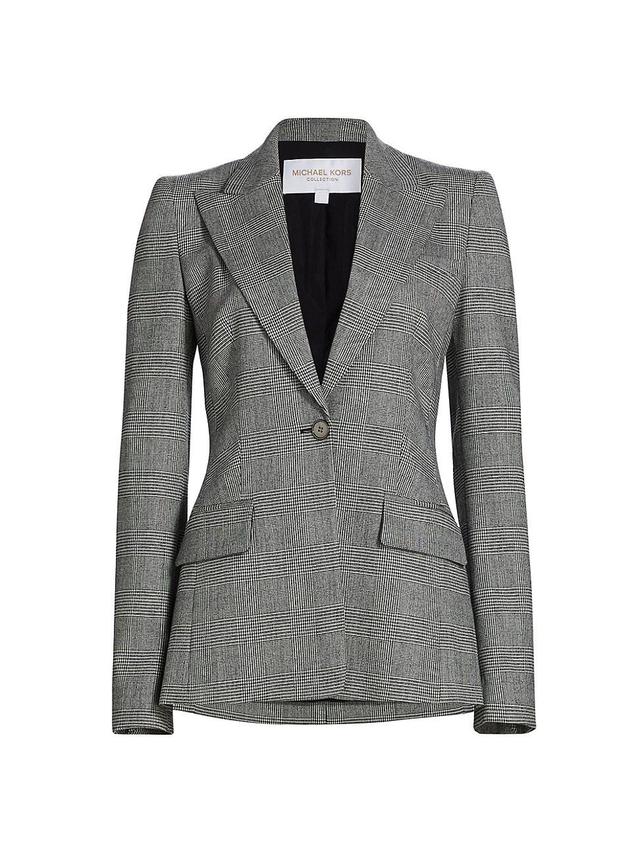 Womens Georgina Glen Check Blazer Product Image