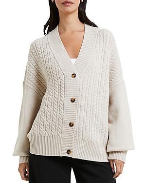 French Connection Babysoft Cable Knit Cardigan Product Image