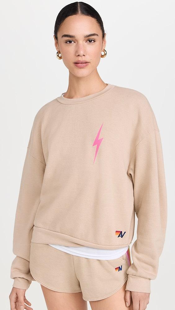 Aviator Nation Bolt 2 Crew Sweatshirt | Shopbop Product Image