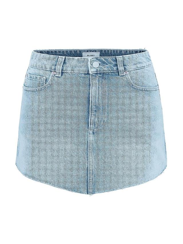 Womens Alma Mini Clear Sky Skirt Product Image