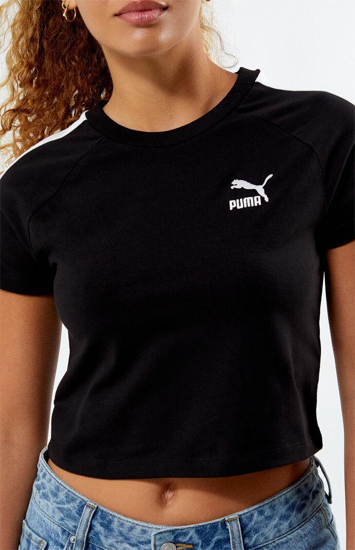 Puma Women's Iconic T7 Baby T-Shirt - Product Image