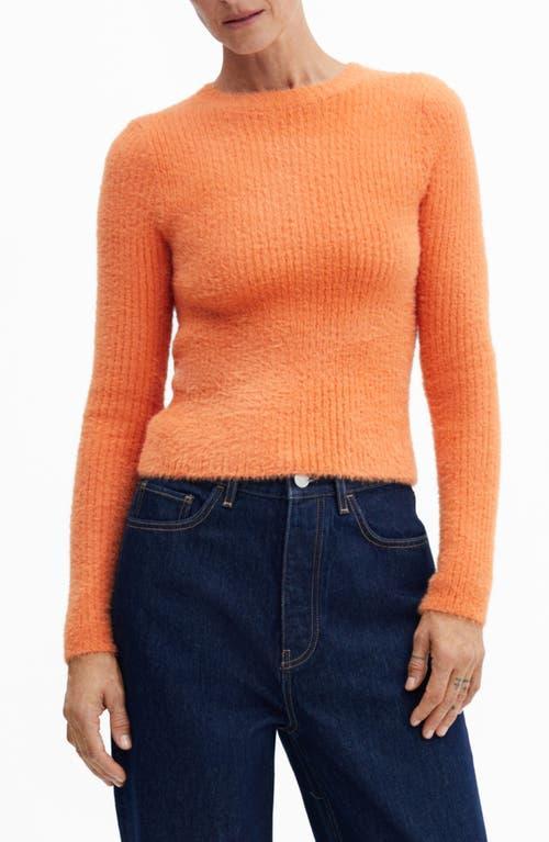 MANGO - Ribbed soft sweater orangeWomen Product Image