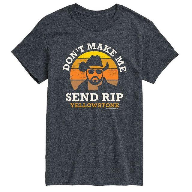 Mens Yellowstone Dont Make Me Send Rip T-shirt Product Image