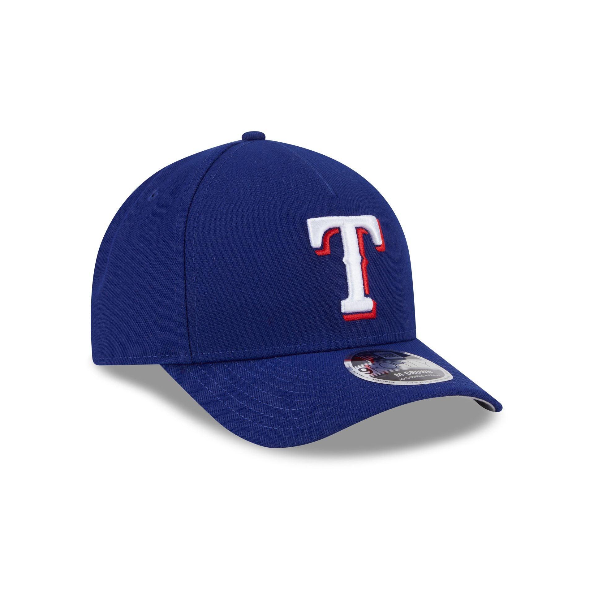 Texas Rangers 9FORTY M-Crown A-Frame Snapback Hat Male Product Image