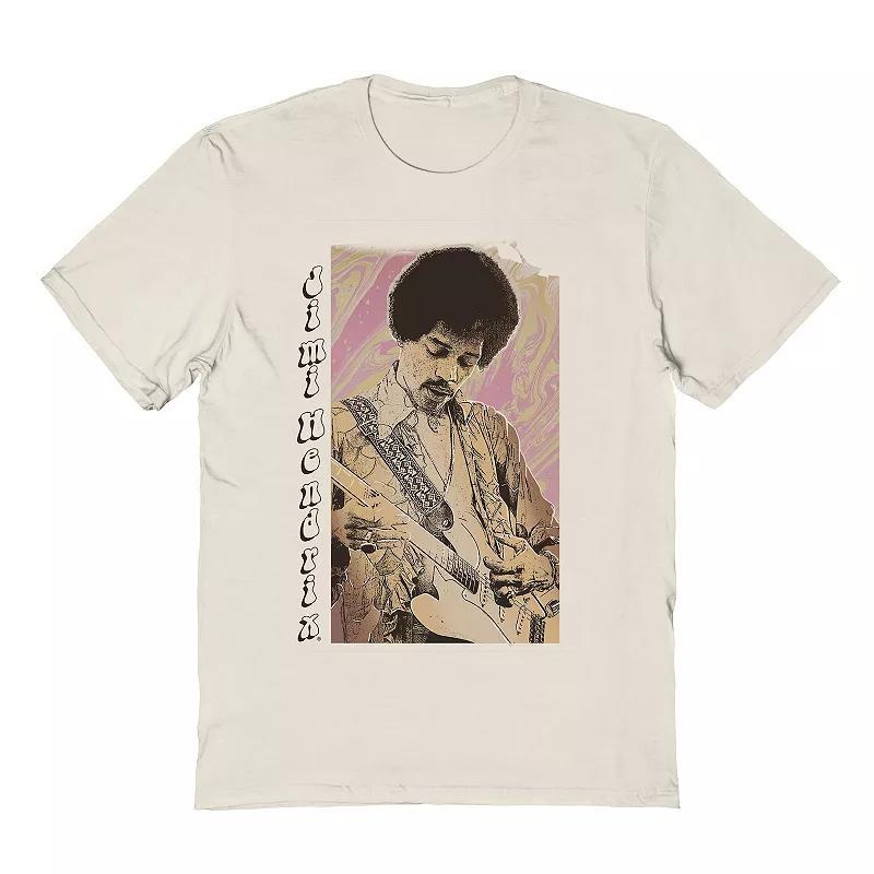 Mens Jimi Hendrix Sketch Graphic Tee Product Image