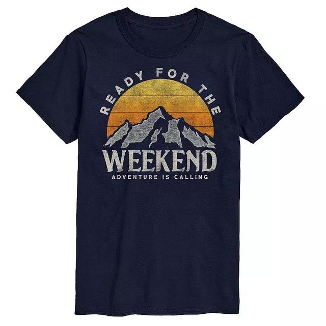 Mens Ready for the Weekend Tee Blue Product Image