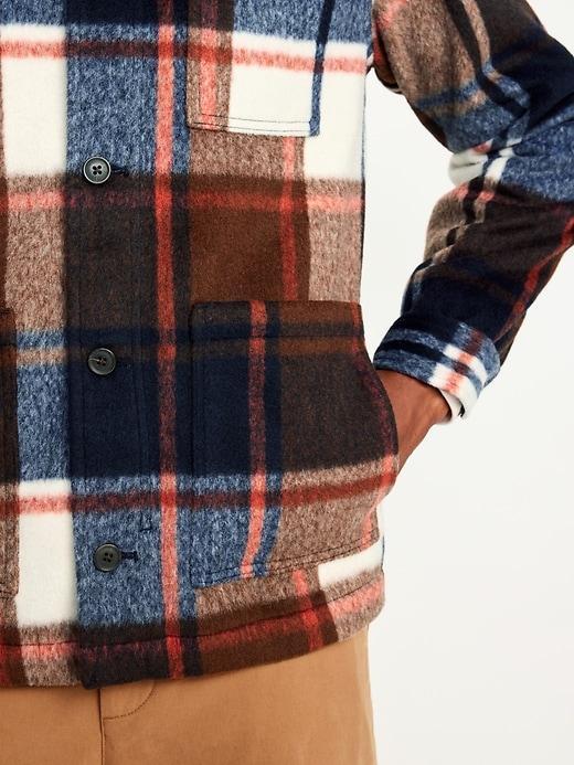 Plaid Chore Jacket Product Image