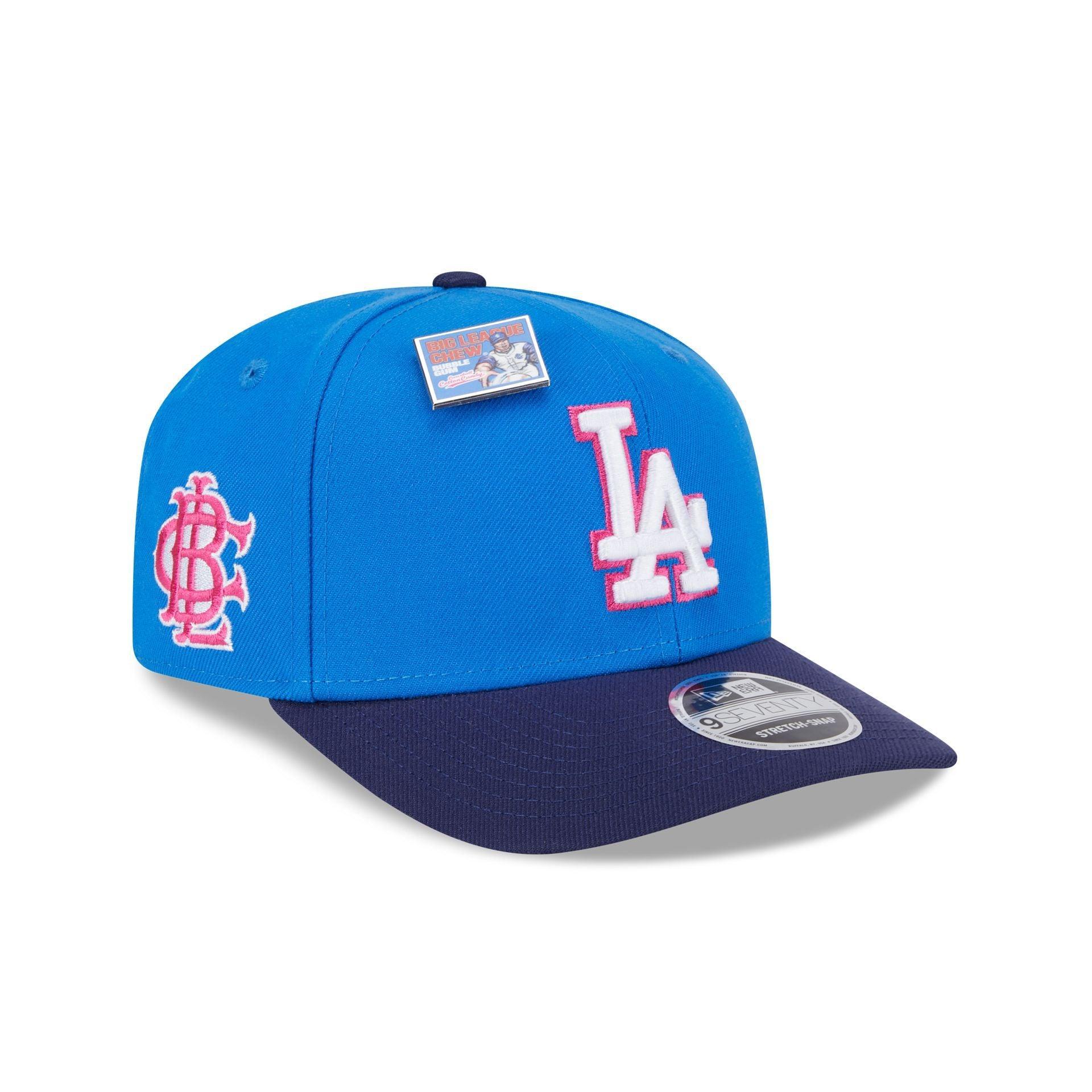 Big League Chew X Los Angeles Dodgers Curveball Cotton Candy 9SEVENTY Stretch-Snap Hat Male Product Image