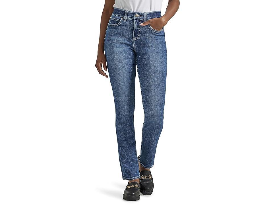 Lee Petite Flex Motion Bootcut Jeans (Midnight Bloom) Women's Jeans Product Image