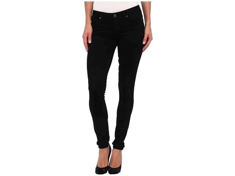 Paige Verdugo Ultra Skinny in Black Shadow (Black Shadow) Women's Jeans Product Image