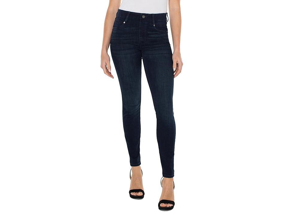 Liverpool Los Angeles Gia Glider Pull-On High Waist Skinny Jeans Product Image