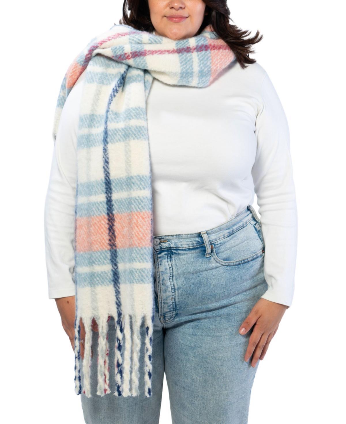 Marcus Adler Plaid Scarf Product Image