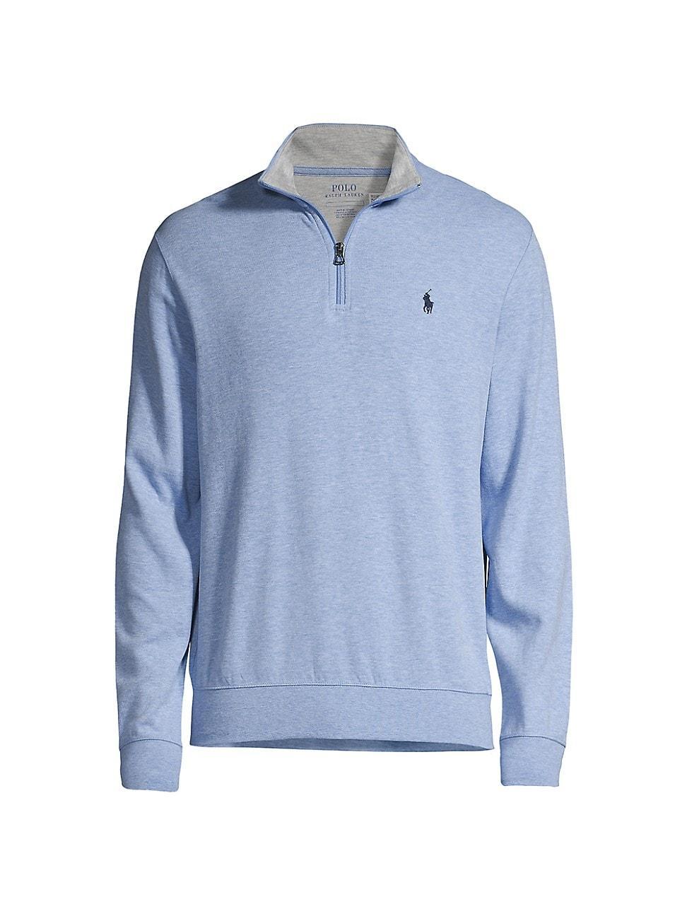 Mens Quarter-Zip Sweatshirt Product Image