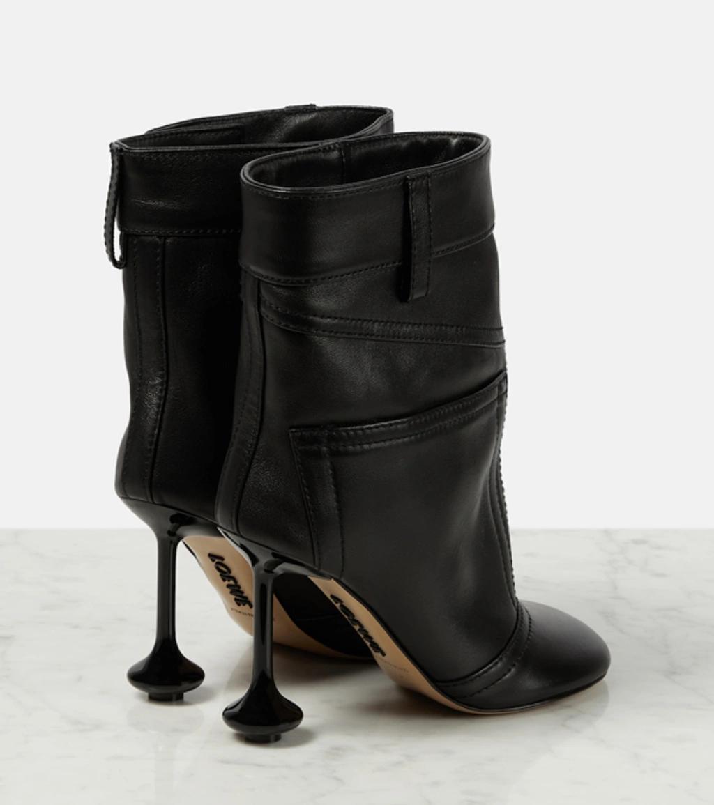 Toy Panta Stiletto Ankle Boots In Black Product Image