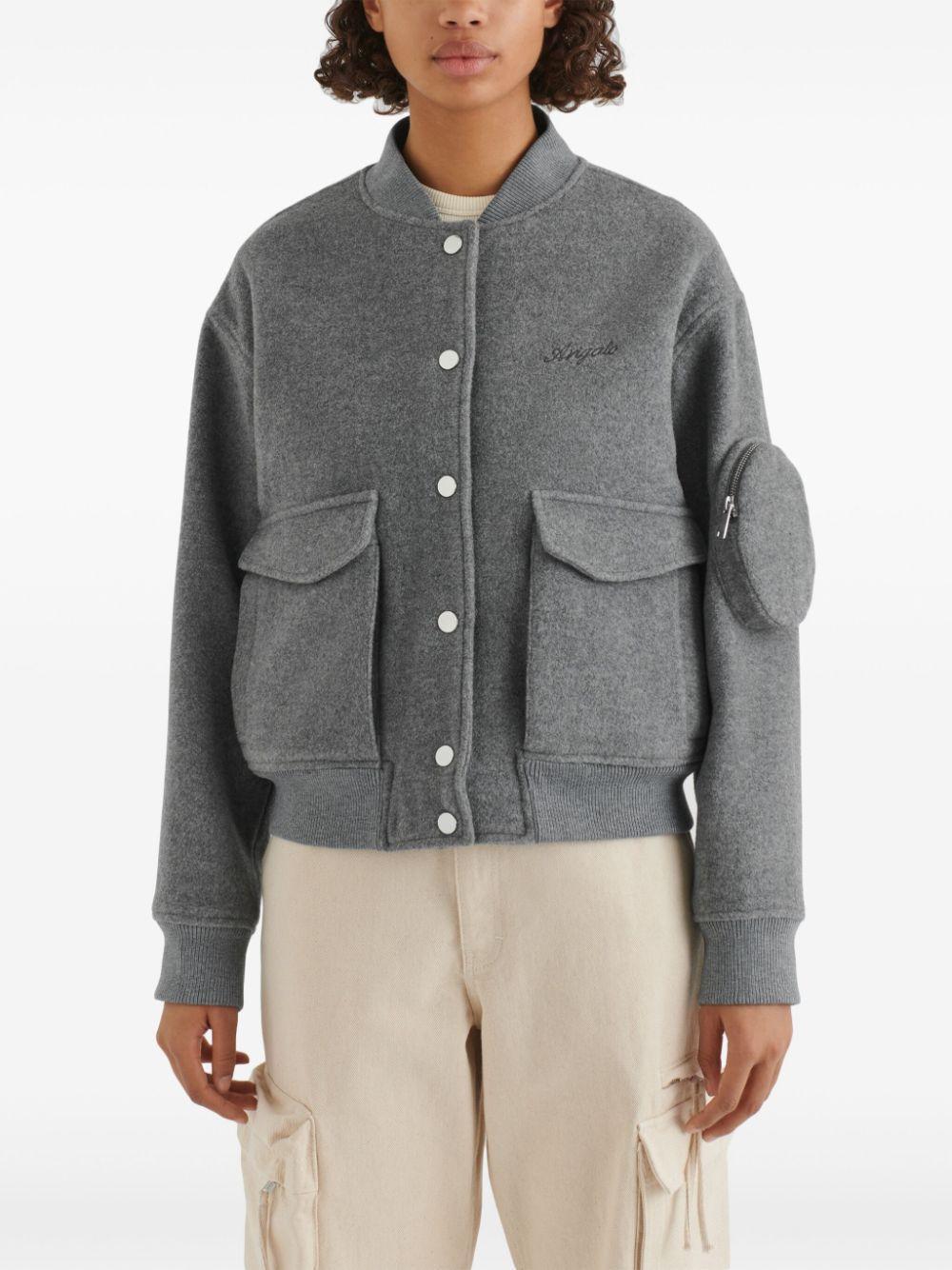 Orson felted bomber jacket Product Image