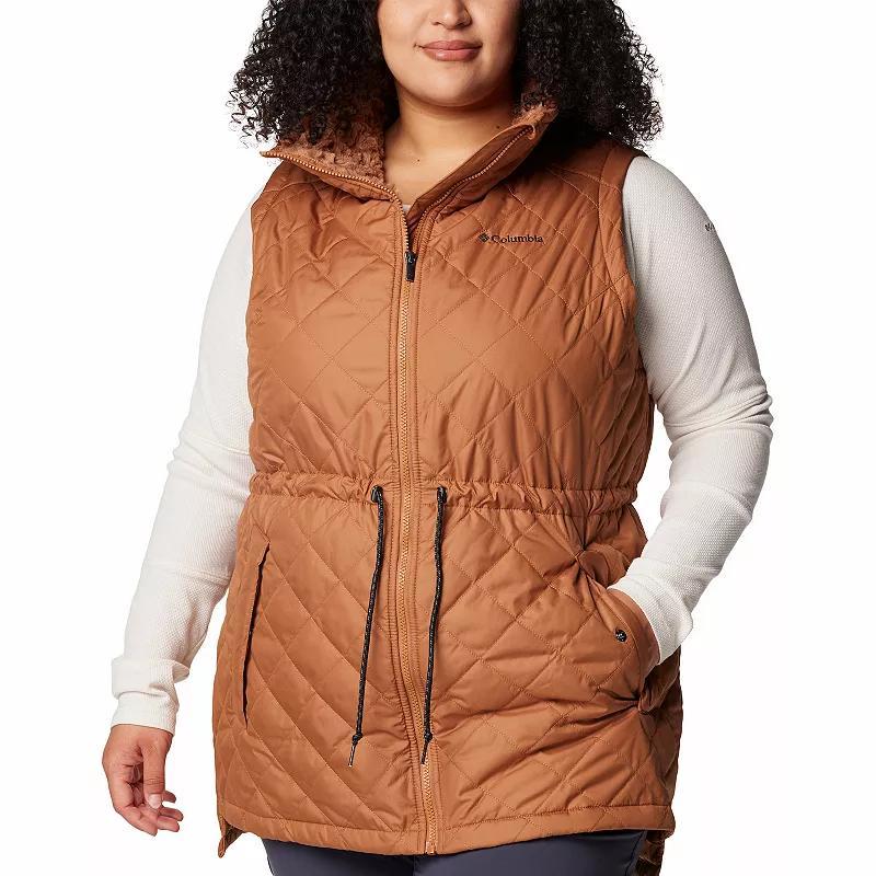 Plus Size Columbia Copper Crest II Mid Vest, Womens Product Image