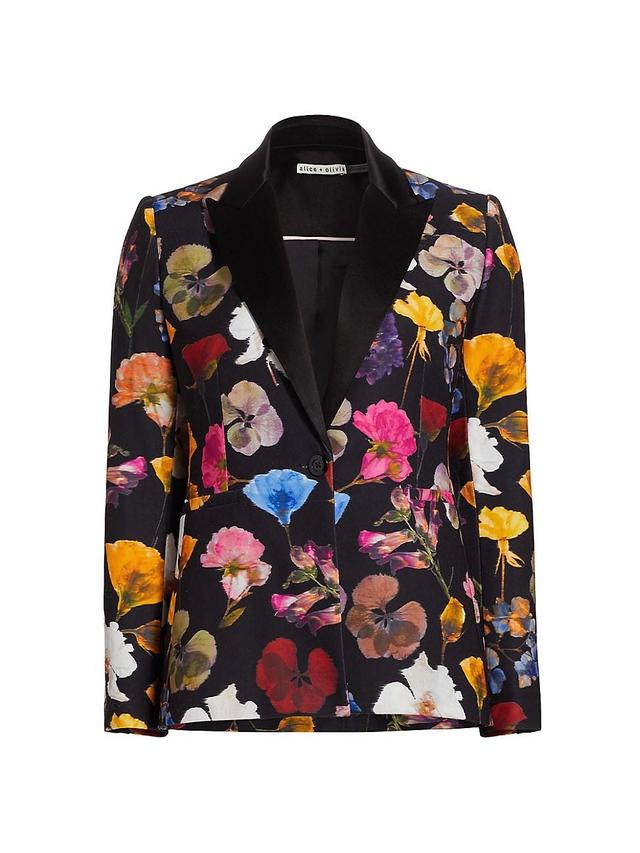 Womens Hundley Floral Tailored Blazer Product Image