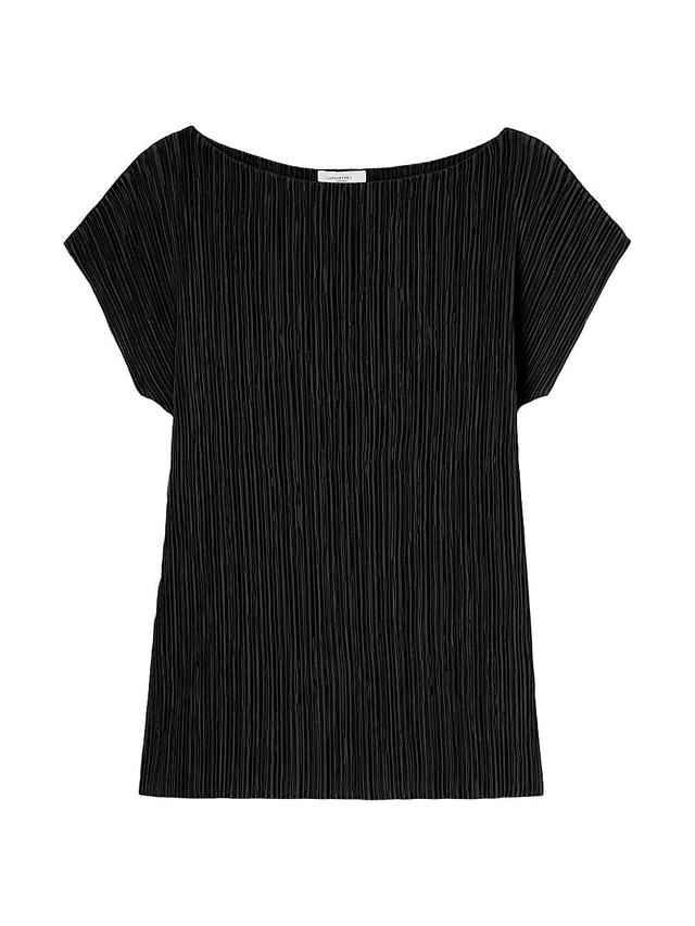 Lafayette 148 New York Pleated Dolman Sleeve Top Product Image