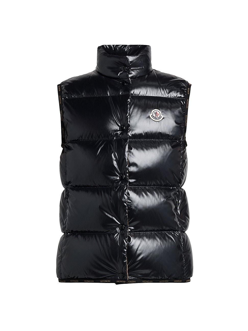 Moncler Ghany Mock Neck Down Puffer Vest Product Image