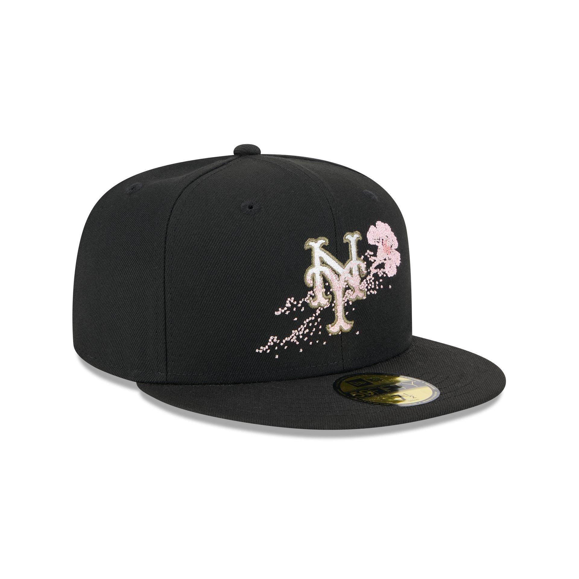 New York Mets Dotted Floral 59FIFTY Fitted Hat Male Product Image