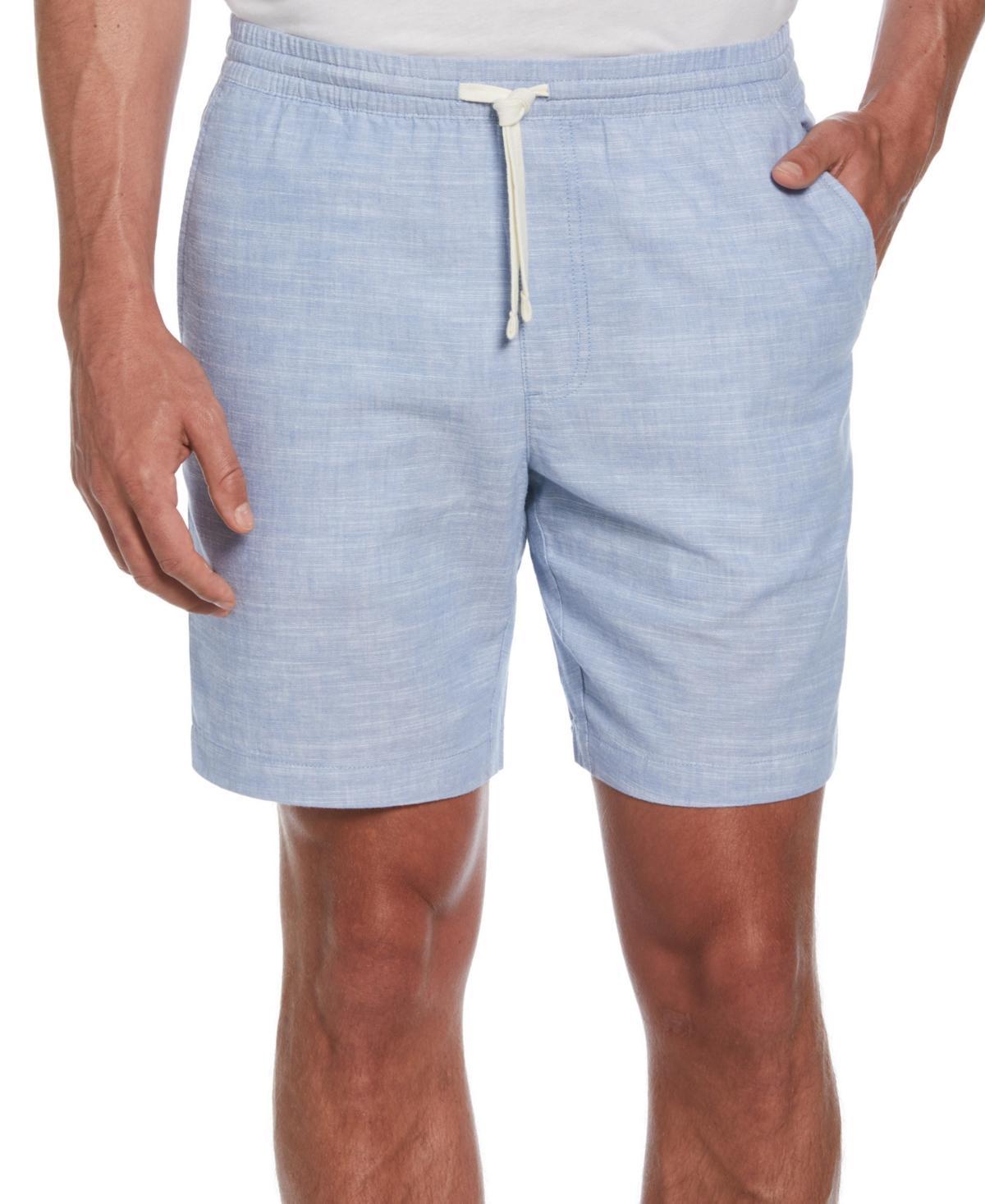 Cubavera Mens Cross-Dyed Slub Drawstring 8 Shorts Product Image