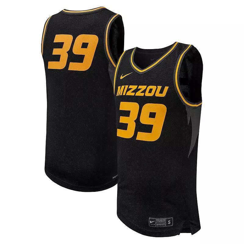 Mens Nike #39 Missouri Tigers Replica Basketball Jersey Product Image