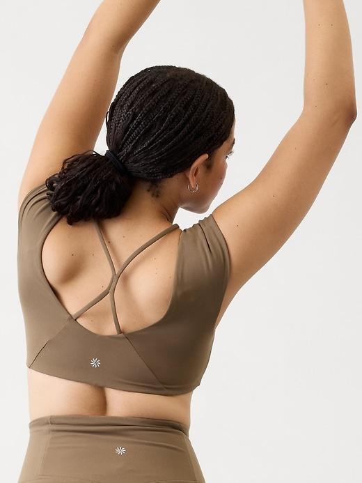 Cinch Built-In Bra Crop Tee Product Image