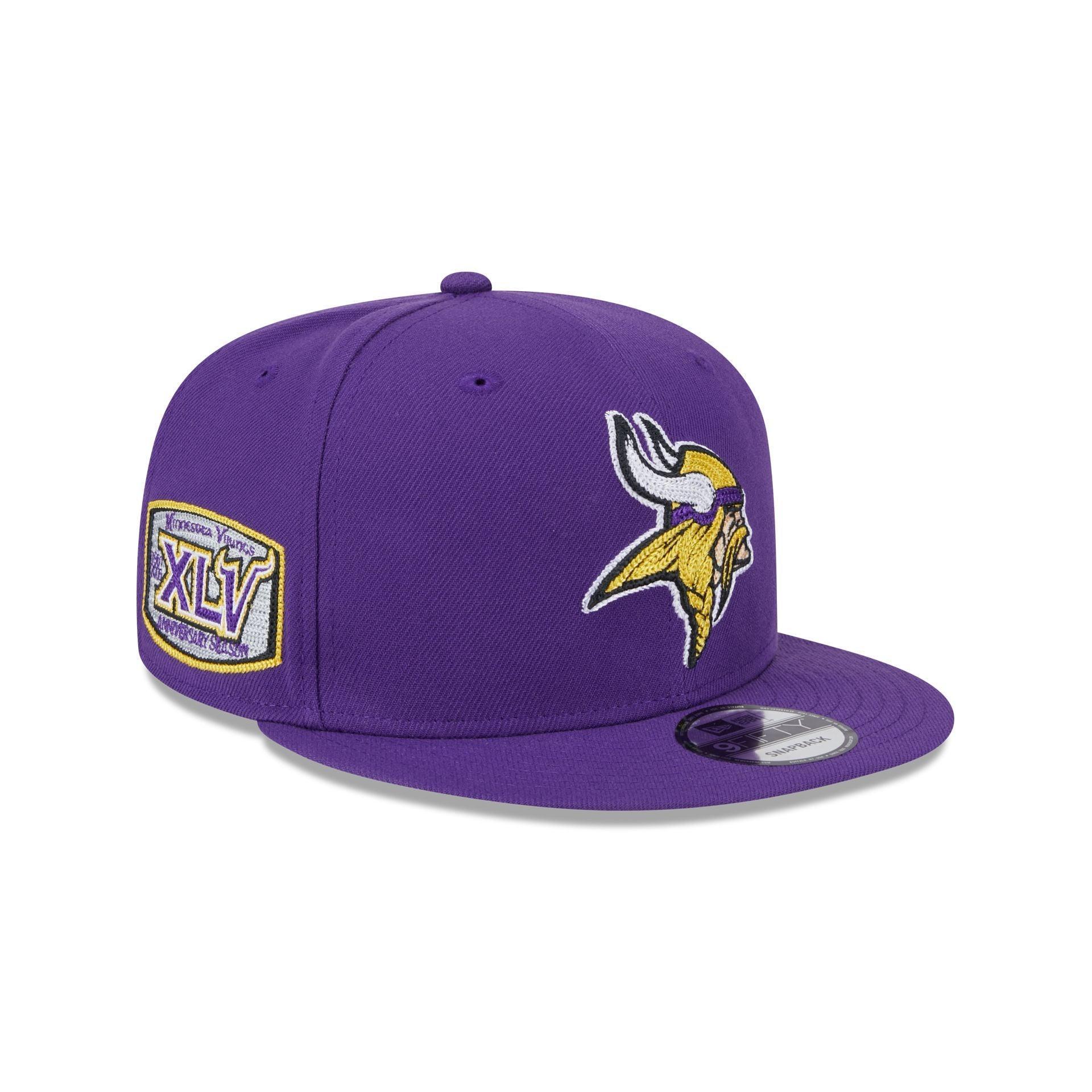 Alpha Industries x Minnesota Vikings Purple 9FIFTY Snapback Hat Male Product Image