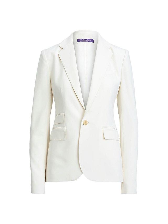 Womens Parker Stretch-Wool Jacket Product Image