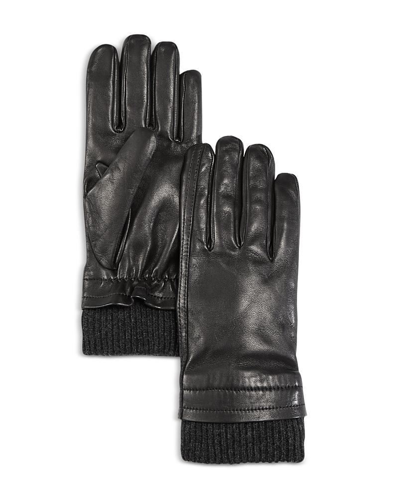 The Mens Store at Bloomingdales Shearling Lined Leather Gloves - Exclusive Product Image