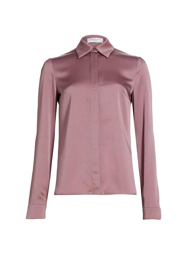 Womens Hansen Charmeuse Shirt Product Image