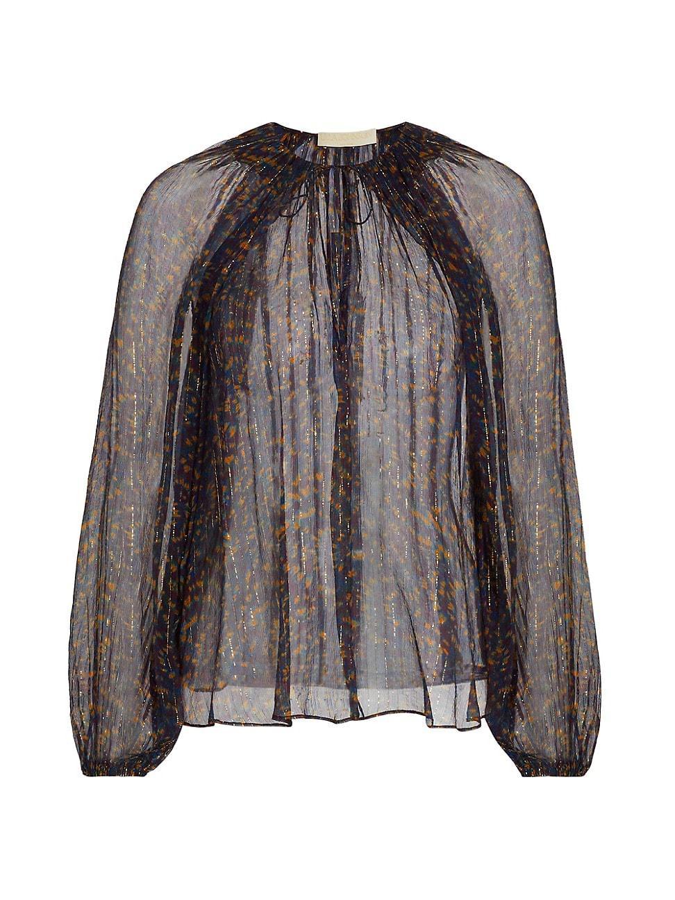 Womens Pauline Chiffon Blouse Product Image