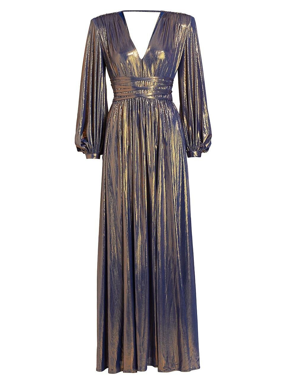 Womens Zoe Gradient Metallic Gown Product Image