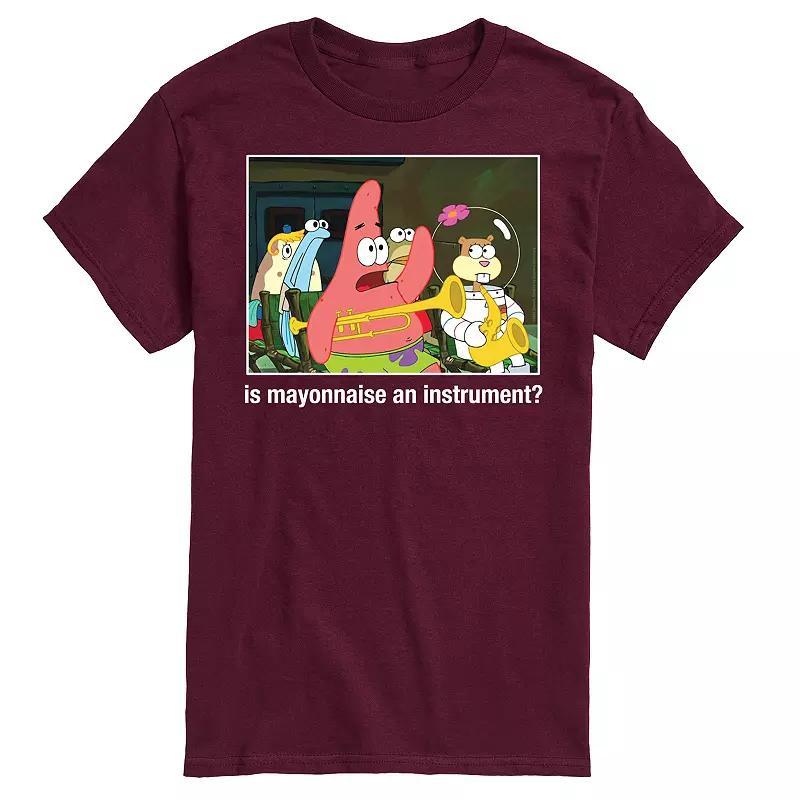 Mens SpongeBob SquarePants Mayo Tee Product Image