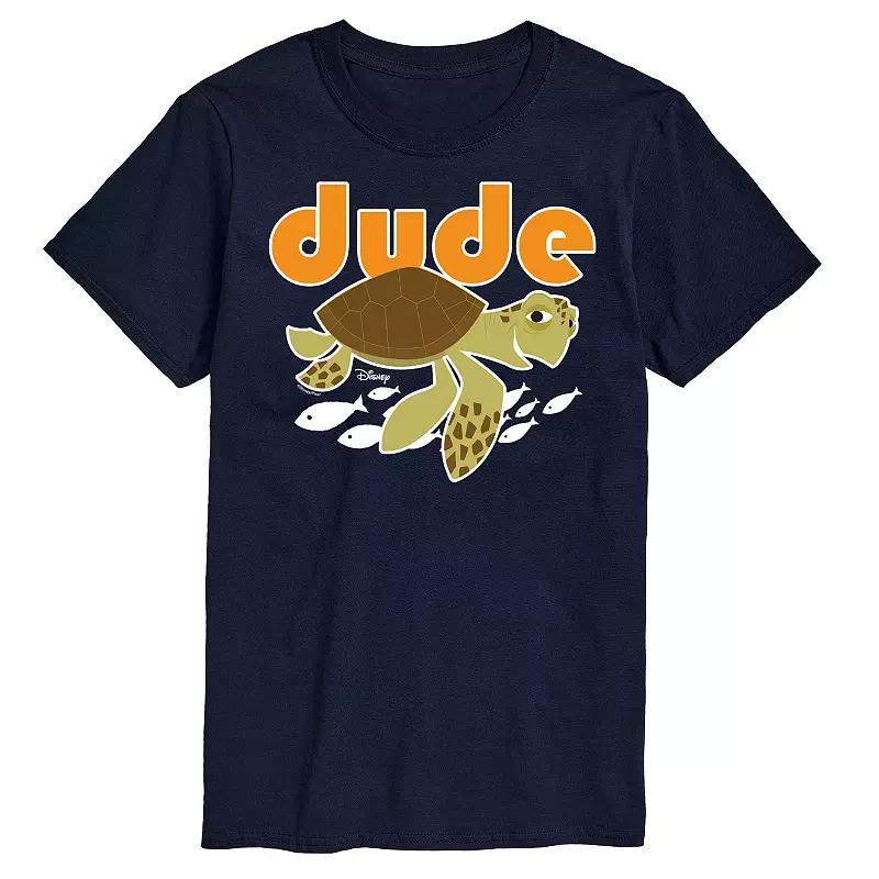 Disney/Pixar Finding Nemo Mens Dude Graphic Tee Blue Product Image