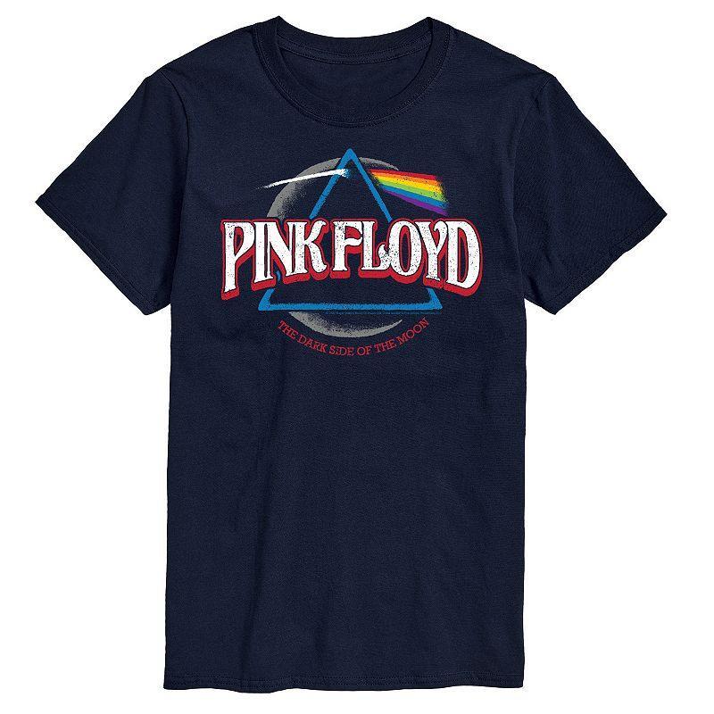 Mens Pink Floyd DSOTM Crescent Tee Blue Product Image