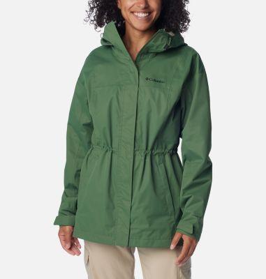 Columbia Women's Hikebound Long Rain Jacket- Product Image