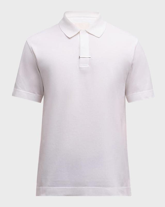 Mens Polo Shirt in Cotton Product Image