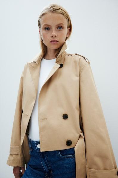 Short Trench Coat Product Image