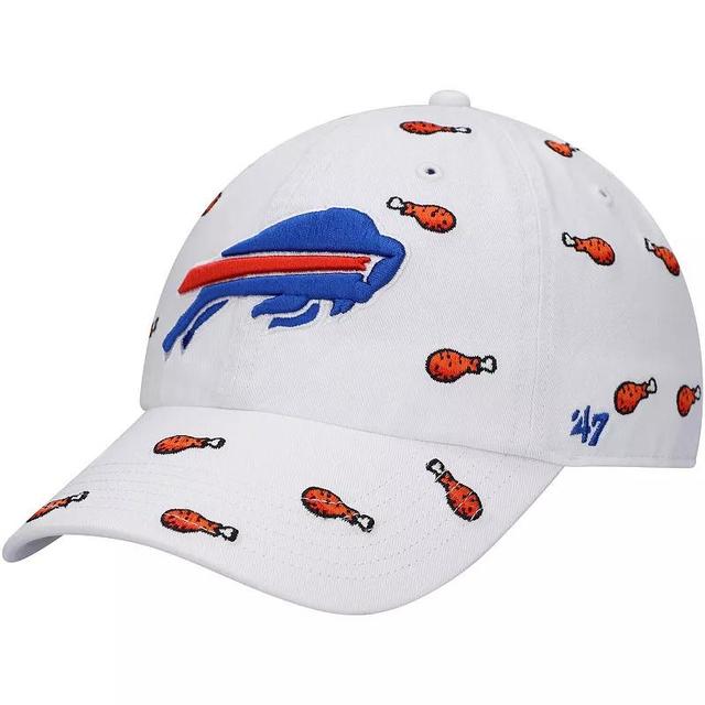 Womens 47 Buffalo Bills Team Confetti Clean Up Adjustable Hat Product Image